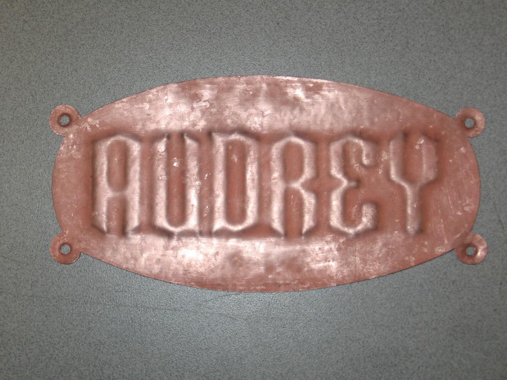 The raw copper part